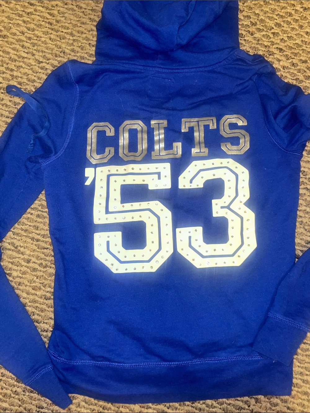 Colts VS Pink Hoodie